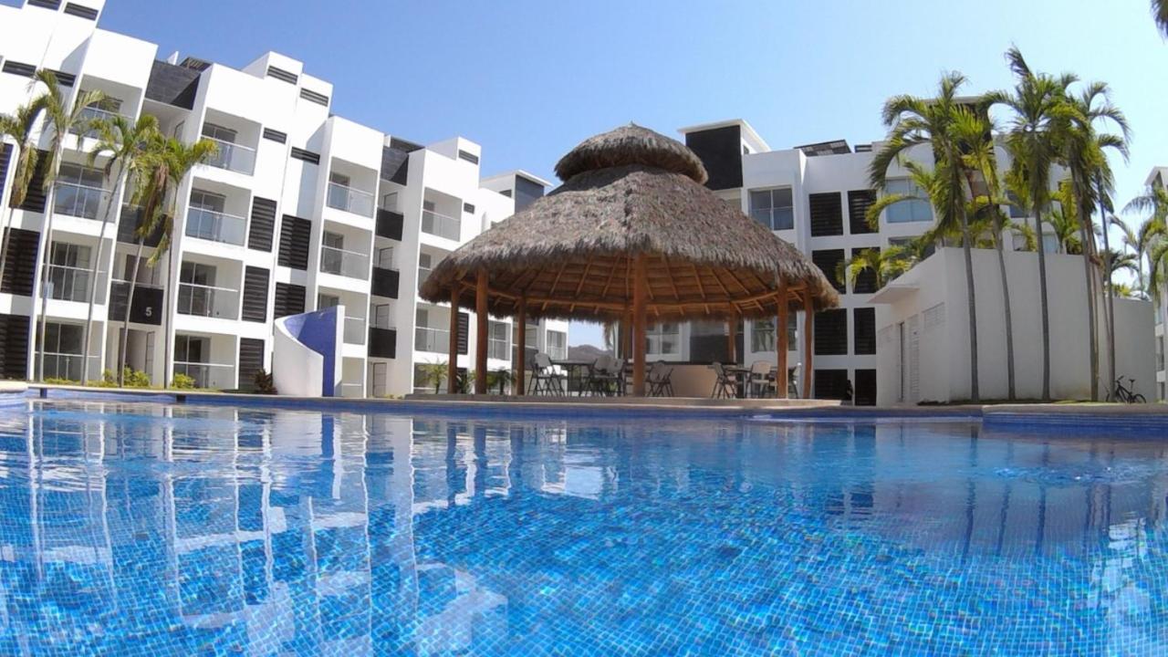 Cachito De Cielo, Departamento De Lujo 2 Habitaciones Y Alberca 만사니요 외부 사진