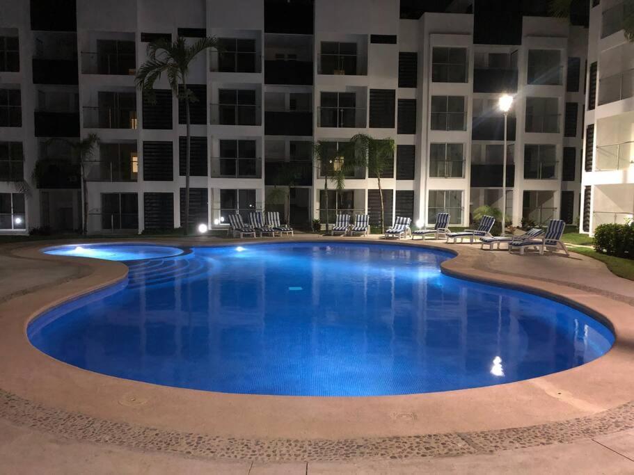 Cachito De Cielo, Departamento De Lujo 2 Habitaciones Y Alberca 만사니요 외부 사진