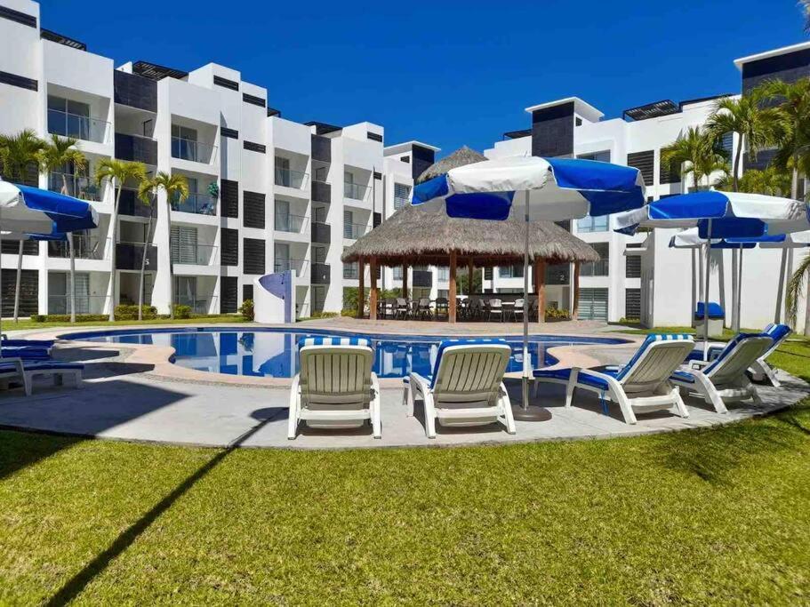 Cachito De Cielo, Departamento De Lujo 2 Habitaciones Y Alberca 만사니요 외부 사진