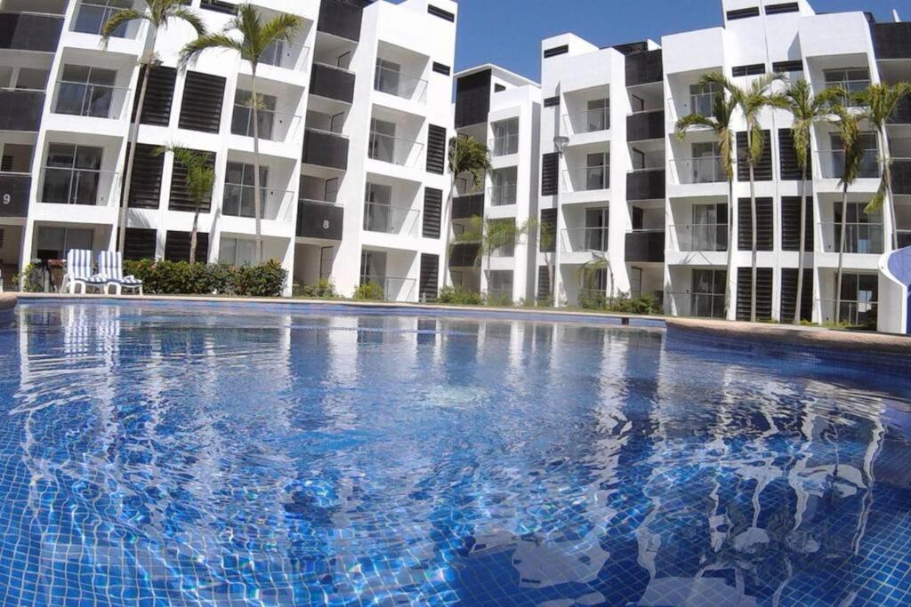 Cachito De Cielo, Departamento De Lujo 2 Habitaciones Y Alberca 만사니요 외부 사진